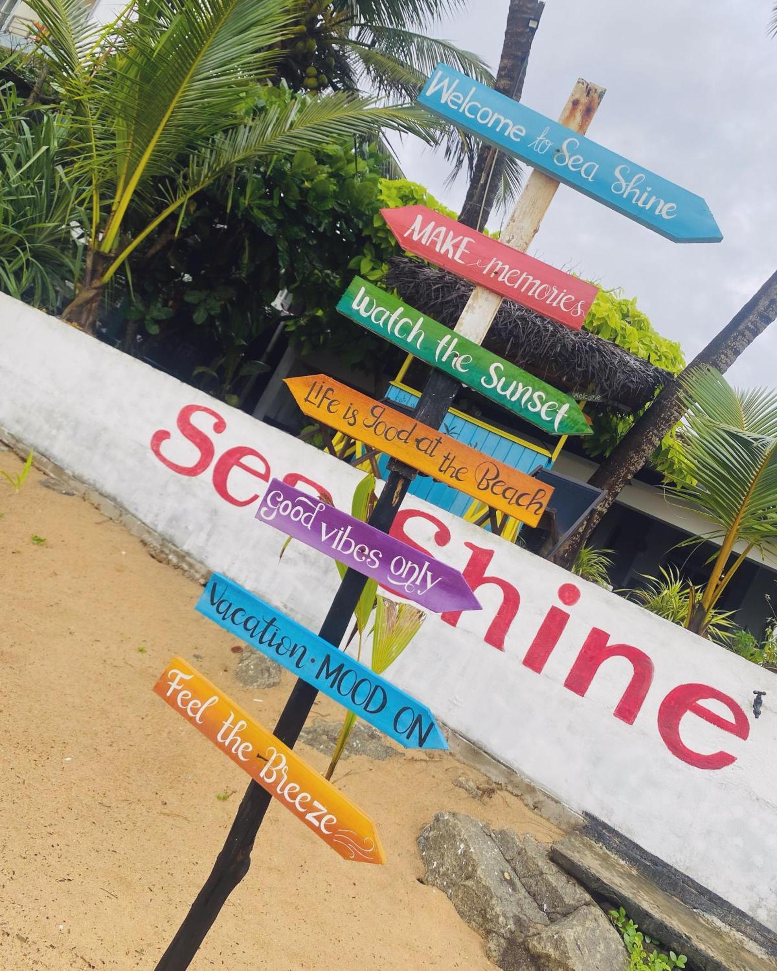 Sea Shine Guest House Hikkaduwa Eksteriør bilde